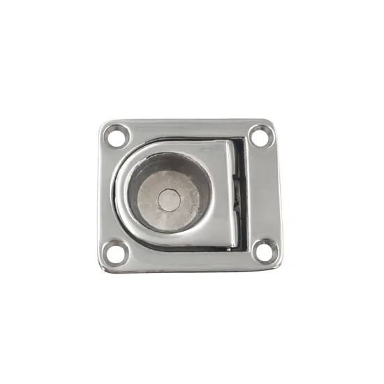 Stainless Steel Spring Loaded Flush Lift Handle for Sailing Boats