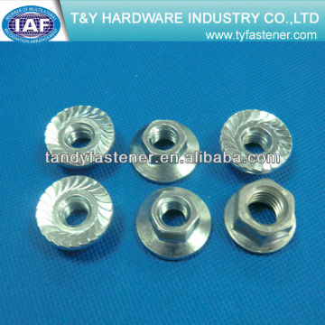 Flange Hex Nuts Class 10