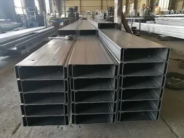 ASTM A36 Galvanized cold formed section steel structural
