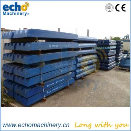 premium manganese 18% Kleemann crusher jaw plate liner