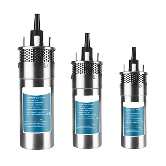 DC 0.5 Inch Deep Well Stainless Steel 24V/12V Booster Mini Solar Water Submersible Pump for Agriculture Irrigation