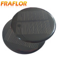 Monocrystalline Solar Cell PET Round Solar Panel 4V Battery Charger Light Diameter 73MM 0.4W DIY for Phone Light Toys Charger