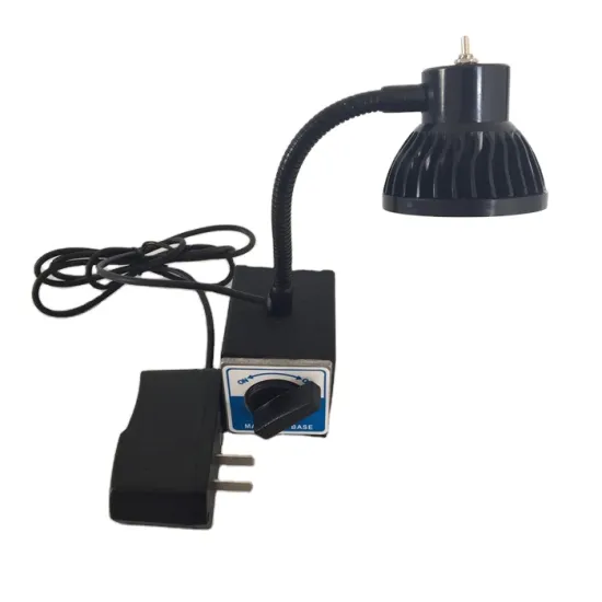 3W 220V Magnetic Adjustable Arm Hose LED Machine Lamp