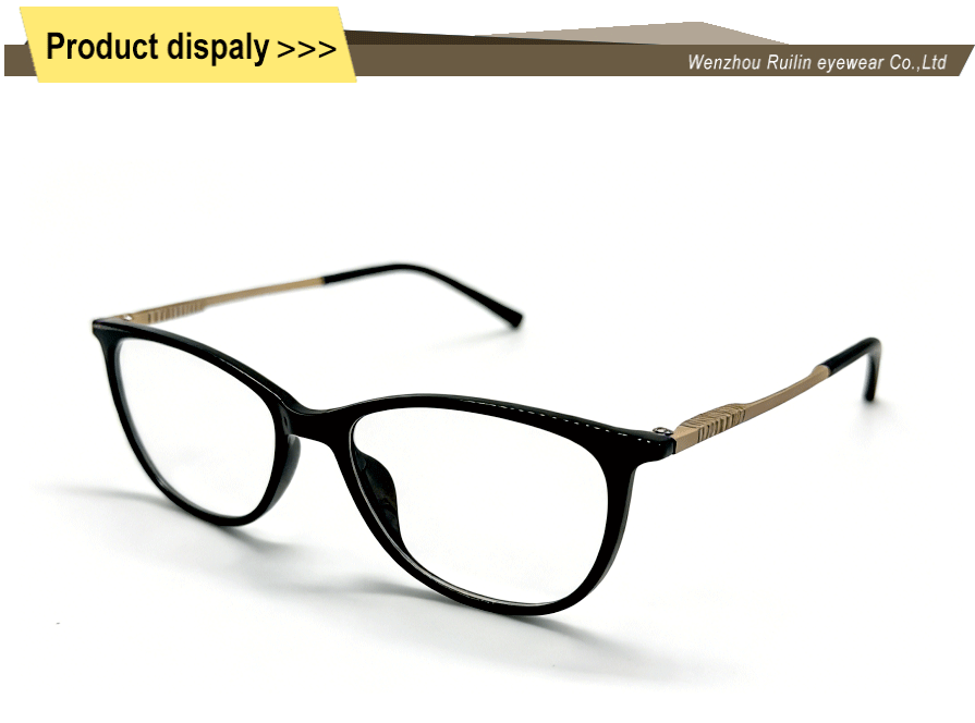 TR90 metal cat eye eyeglass frames