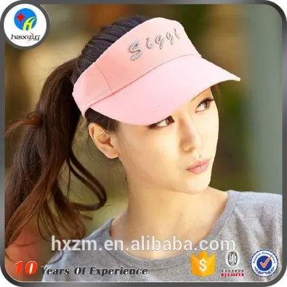 sports sun visor hat for women