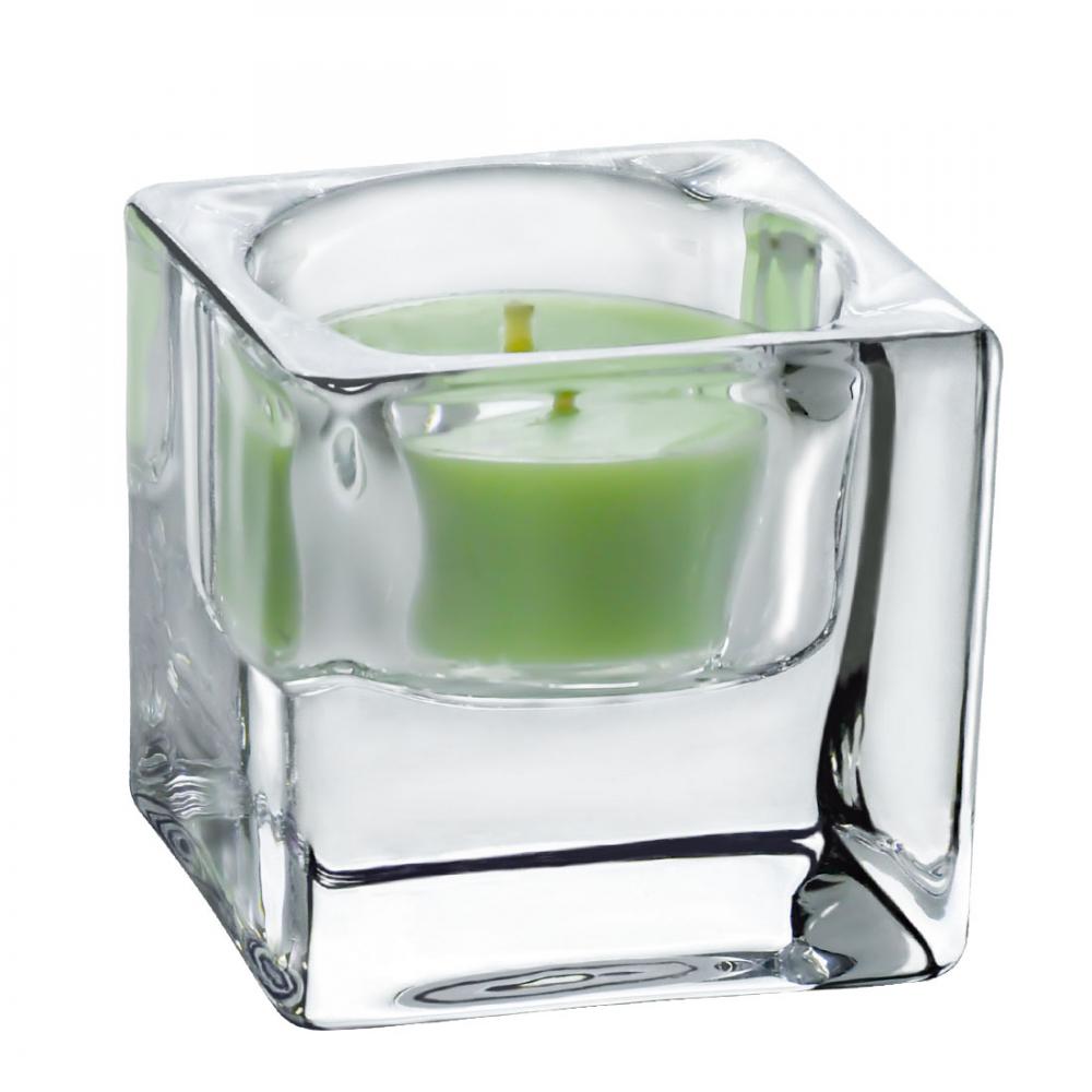 Clear Glass Tealight Candle Holders For Bathroom