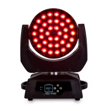 36pcs 10W 4in1 RGBW 36x10W Zoom Wash LED Moving Head Light