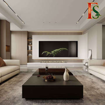Custom Combined TV Background Furniture Living Space Cabinet