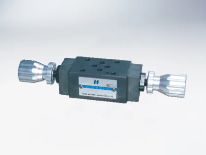 Stackable One-way Throttle Hydraulic Valve