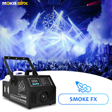 Moka SFX Spray 7M DMX Remote Control Stage Smoke Fog Machine 3000W