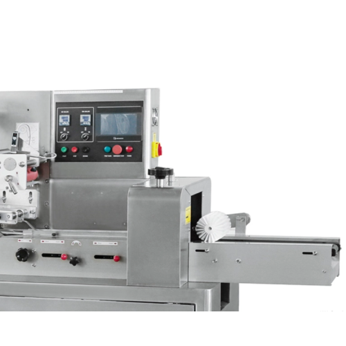 Automatinis pagalvės maišelis „Alfajores“ šokoladinis duonos pyragas, kruasanai, horizontali pakavimo mašina pagalvės maišelio pakavimo mašina