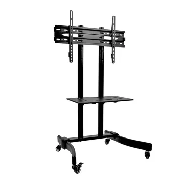 Mobile Max VESA 600x400 Tilt Adjustable TV Trolley Stand for 37"-70" LCD Screens