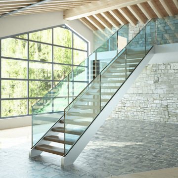 DTOP Stainless Steel Glass Railing for Balconies and Stairs