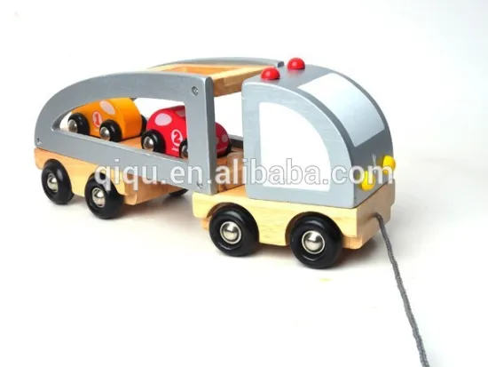 2015 Promotional Truck Toys DIY Toy Wooden Vehicle Wood Vehicle Truck Toys