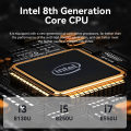 XCY Dual Ethernet i3 8130U Mini PC