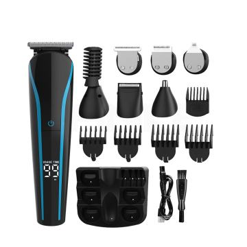 Wholesale Custom Multifunctional Rechargeable LED Electric Trimmer for Men
