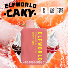 Alfândega Elf World Caky 7000 Puffs Vape descartável