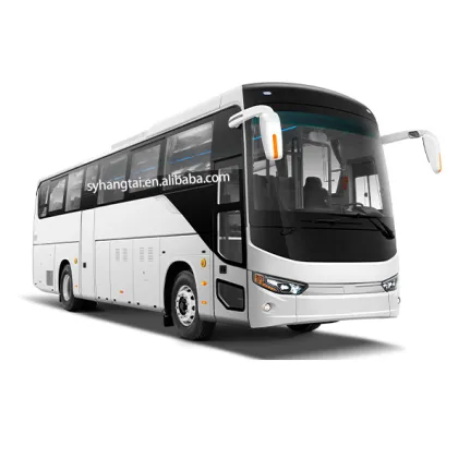 50-Seat All Weather Coach with Hydrogen Fuel Cell Technology: 450km Range Intercity Bus