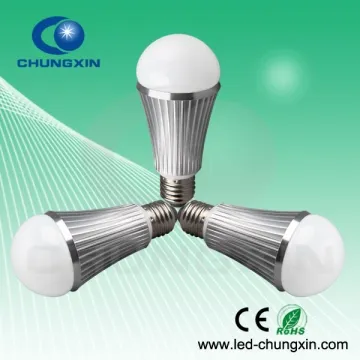 9W LED Bulb Light with 810lm Aluminum Alloy + Glass