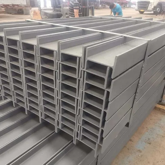 High Quality Iron Steel H Beams ASTM Ss400 Standard IPE 125*125 S235JR