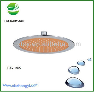 Big ABS plastic square shower head for bathroom overhead ceiling shower head