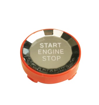 JDMotorsport88 Crystal Engine Push Start Stop Button Cover for Various BMW Models