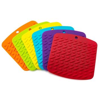 Kitchen Silicone Colorful Table Coffee Cups Mat