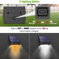 Outdoor IP65 Solar Fence Wall Light