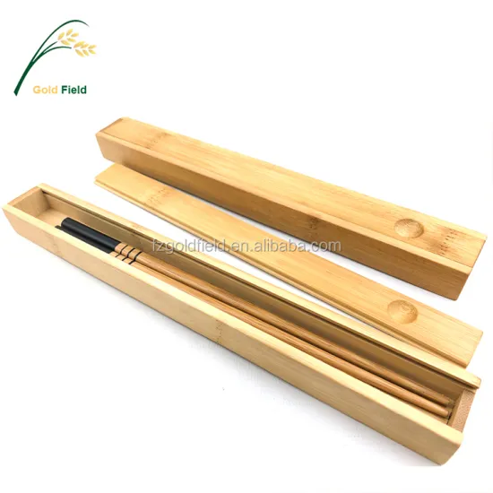 Eco-friendly Portable Bamboo Chopsticks in Japanese Style Packaging