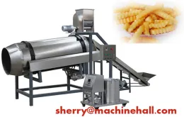 Single-Drum Potato Chips Flavoring Machine