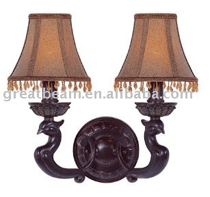 2014 New Design Classical Style double shades wall Lamp