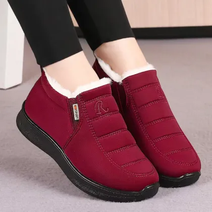 Thickened and warm cotton shoes, grandma shoes