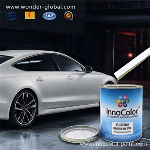 Automotive Paint Car 1K Silver Acrylic Paint Metallic Silver Color Paints -  China 2K Solid Color, Varnish
