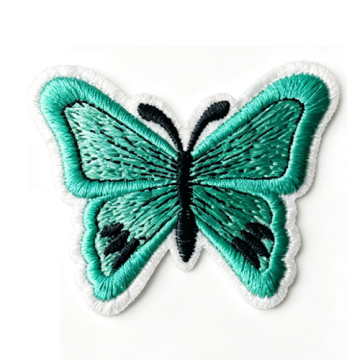 Beautiful Butterfly Embroidery Badge Patch