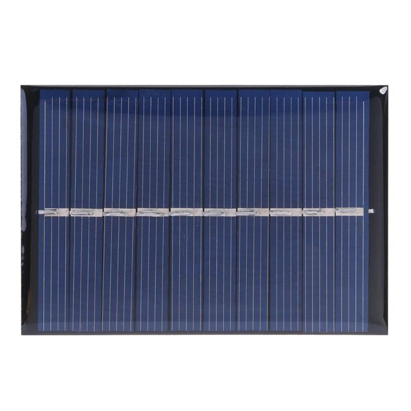 0.6W 5V 120mA Solar Cell Module Polycrystalline Solar Panel DIY Charger