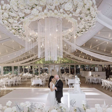 Modern Banquet Hall Crystal Chandelier