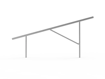 ZAM Cement Pier Bracket For Ground