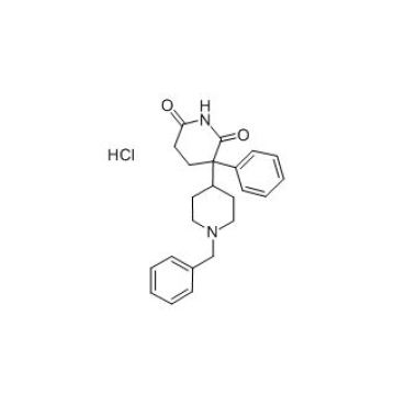 Benzetimida Clorhidrato de 3- (1 - bencilpiperidin - 4 - il) - 3 - fenilpiperidina - 2,6 - diona 5633 - 14 - 7