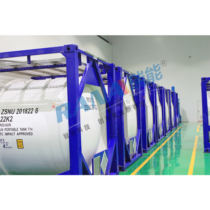 ציוד מיכל PTFE ISO לאחסון כימיקלים מוליכים למחצה