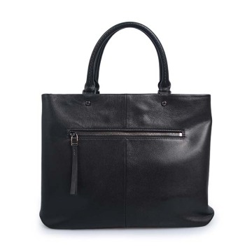 Fashion 2019 Luxury Leather Zipper Women Tote Bag