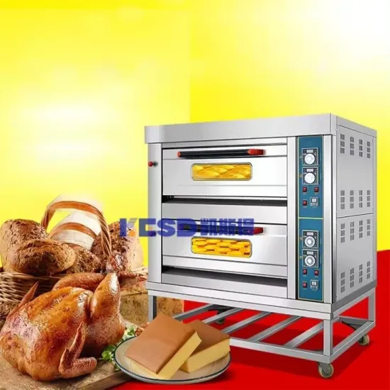 Large 220V Gas Oven Upper and Lower Independent Temperature Control Three-Layer Nine-Tray Oven 250L