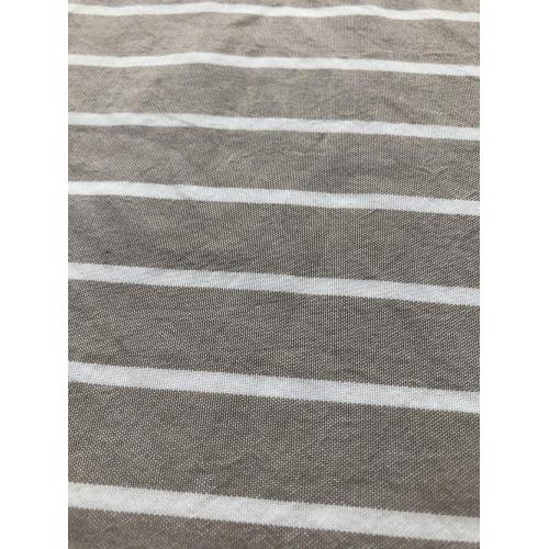 polyester yarn dyed stripe fabric for bedsheet