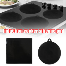 Induction Cooktop Mat Protector Nonslip Silicone Heat Insulation Pad Cook Top Cover Reusable Kitchen,Dining Bar BV789