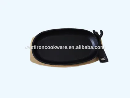 China Wholesale Cast Iron Steak Plate for Beef Frying