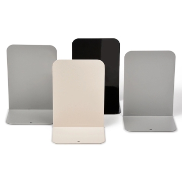 Non-Skid Heavy Duty Metal Book Ends