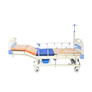 Luxurious Hand Control Hospital Bed Cpr Bed