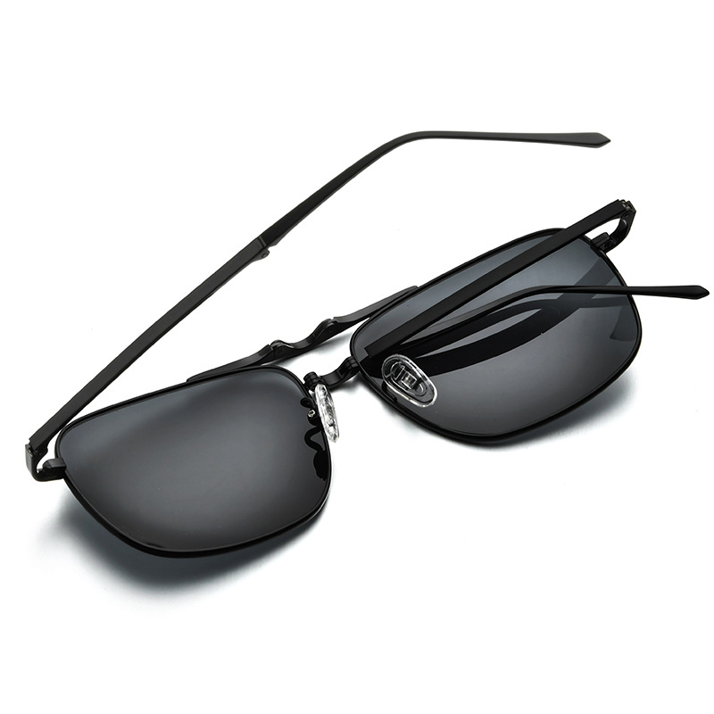 Square Foldable Titanium Sunglasses