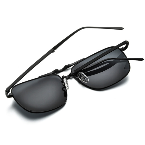 Polarized Titanium Sunglasses IP Plating Pure Titanium Sunglasses Manufactory