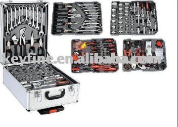 186pcs professional aluminum case tool set