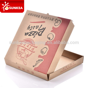 Custom logo printed paper pizza container